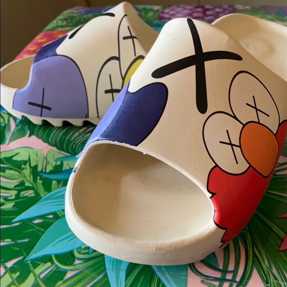 Customized Yeezy Slides